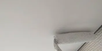 軒下天井 上塗り