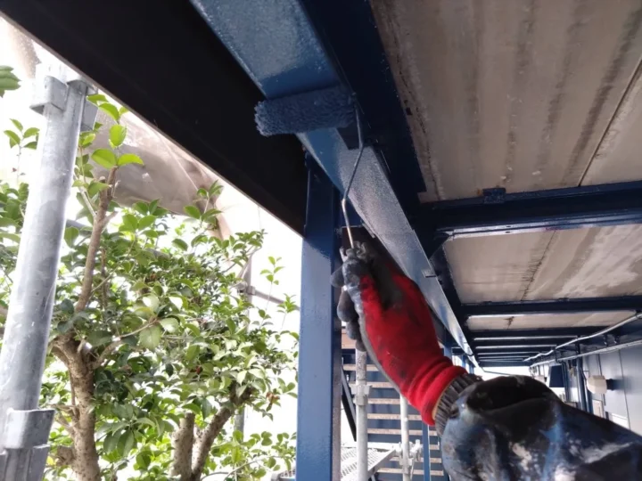 その他板金部 上塗り