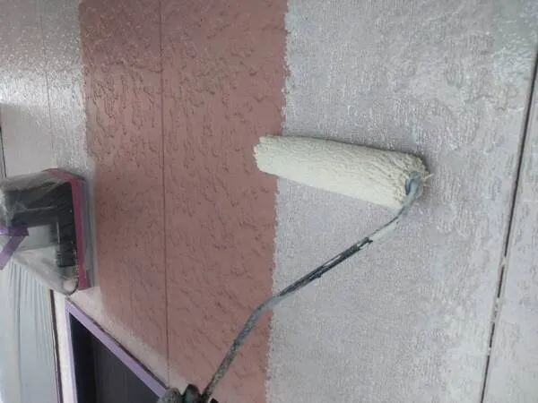 外壁 1回目下塗り